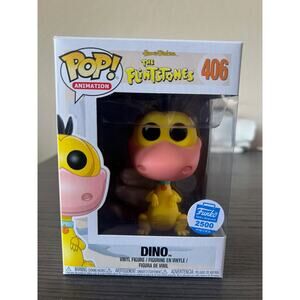 ONLY 2500 PIECES LIMITED EDITION VAULTED Dino Flintstones Funko Pop #406 Yellow